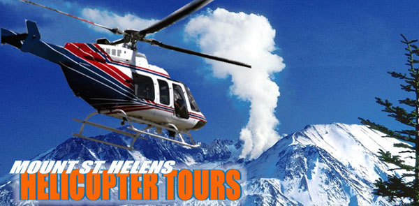Mount St. Helens Best Helicopter Tours !  360-274-7750